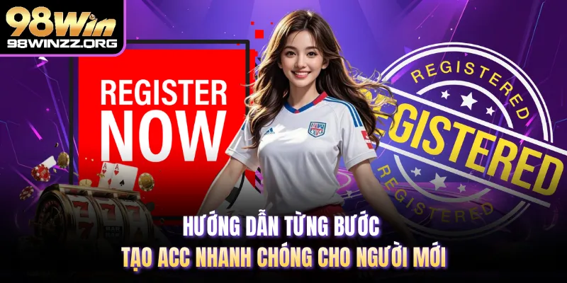 Hướng dẫn từng bước tạo acc nhanh chóng cho người mới